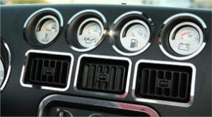 Dodge Viper Gen 1 Stainless Steel Center Dash Gauge Cluster Trim Brushed/Polished - 8pc