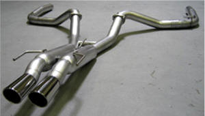 Dodge Viper Gen2 (1996-2002)* Belanger Performance Rear Exit CAT Back Exhaust.  Adds Rumble Sound.