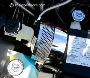 Dodge Viper (1992-2002) Brake Booster Cover - Perforated with Polished Trim