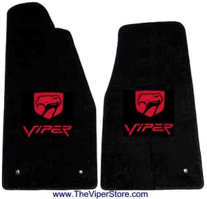 Dodge Viper RT-10 or GTS (1997-2002) Custom Floor Mat Set (2 pc) - Make it your way!