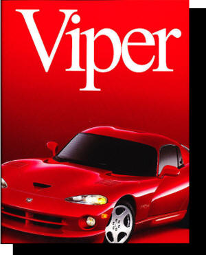 Dodge Viper 2000 GTS & RT-10 Factory Sales Book