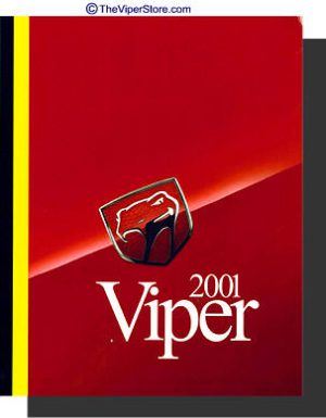 Dodge Viper 2002 GTS & RT-10 Factory Sales Booklet
