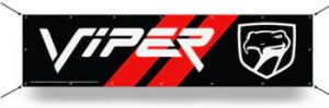Dodge Viper/RAM SRT 10 Long Vinyl Banner