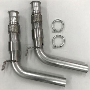 Dodge Viper SRT/10 (2003-2010) Belanger High Performance Mid Pipes Only with Flex Pipe