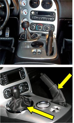 Dodge Viper SRT-10 (2003-2010) Shifter Boot - CUSTOM Colors!