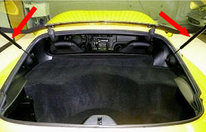 Viper GTS Coupe (1996–2002) Up-Grade Lift Arms for Back Hatch — set of 2.