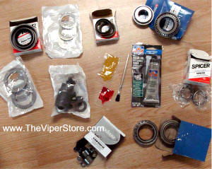 Dodge Viper (2001-2002) Ring and Pinion and Outer Pinion Installation Kit