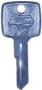 Dodge Viper (1992-2002) Back Pop-Out Window uncut Key