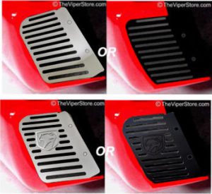 Dodge Viper (1992-2002) Side Sill Stainless Steel Cooling Vents - 25 degrees cooler! - set of 2