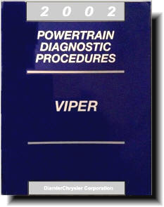 Dodge Viper RT-10 & GTS 2002 Factory Diagnostic Manual