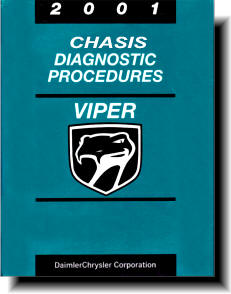 Dodge Viper RT-10 & GTS 2001 Factory Diagnostic Manual