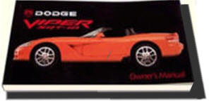 2003-2004 Dodge Viper SRT-10 Convertible – Factory Owners Manual