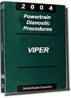 Dodge Viper SRT-10 Convertible 2004 Factory Service Manual Diagnostic Set of 3 The one and Only bible of 04 Viper Diagnostics