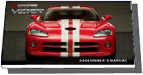 2005-2010 Dodge Viper SRT-10 Convertible & Coupe – Factory Owners Manual
