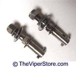 Dodge Viper RT10 Gen2 (1993-1994 1/2) Convertible Hard Top Adjustable Universal FRONT Mounting Pins - set of 2