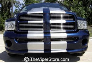 Dodge RAM SRT-10 (2004-2006) 2-Dr Regular Cab Double Rally Stripe Kit