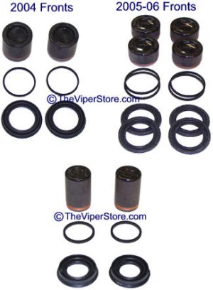 Dodge RAM SRT-10 (2004-2006) Factory Caliper Rebuild Kits