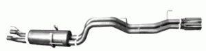 Dodge Ram SRT10 4-dr (2005-2006) Performance Exhaust System.