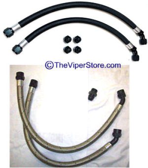 Braided lines - Stainless Steel