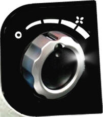 Dodge RAM SRT-10 (2004-05) A/C Knob Trim Rings Set of 2