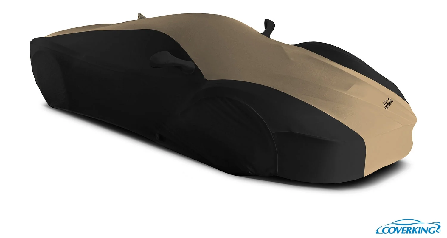 2-Tone Black Sides Sahara Tan Center