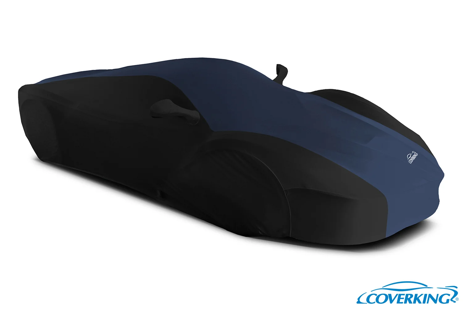 2-Tone Dark Blue with Black Sides